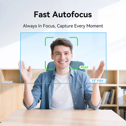 4K Autofocus Webcam