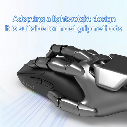 Wireless Gaming Mouse with RGB Charging Dock