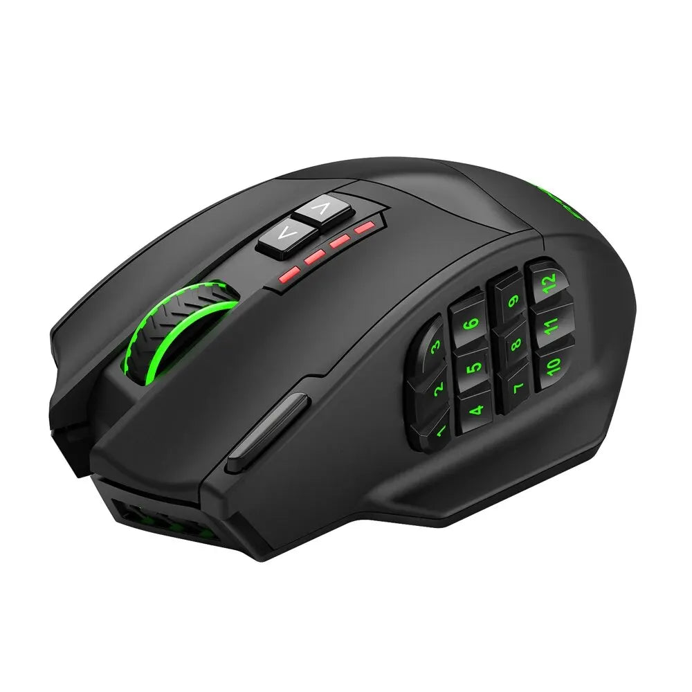 MMO Wireless Gaming Mouse — 16 Buttons