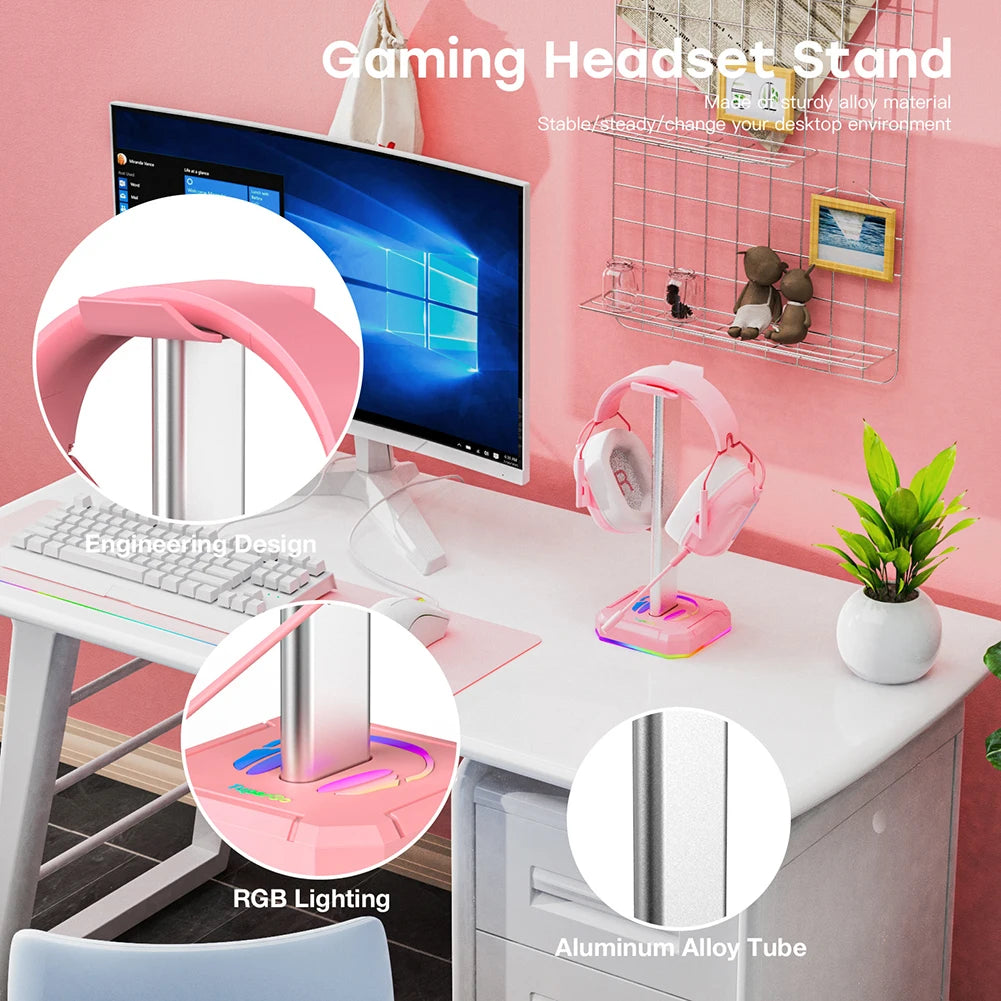 RGB Gaming Headset Holder