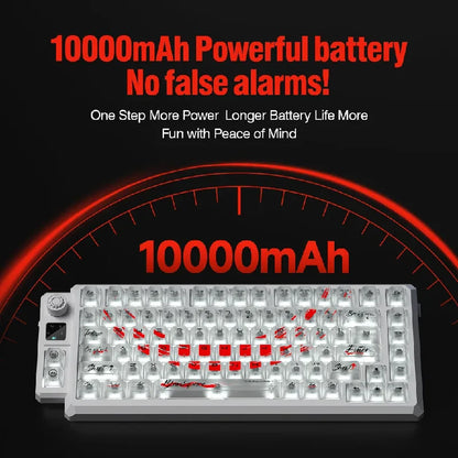 Crystal Transparent Mechanical Keyboard
