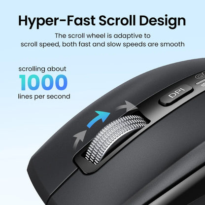 Hyper-Scroll Wireless Mouse