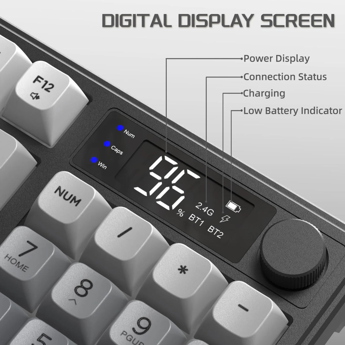 Smart Display Mechanical Keyboard