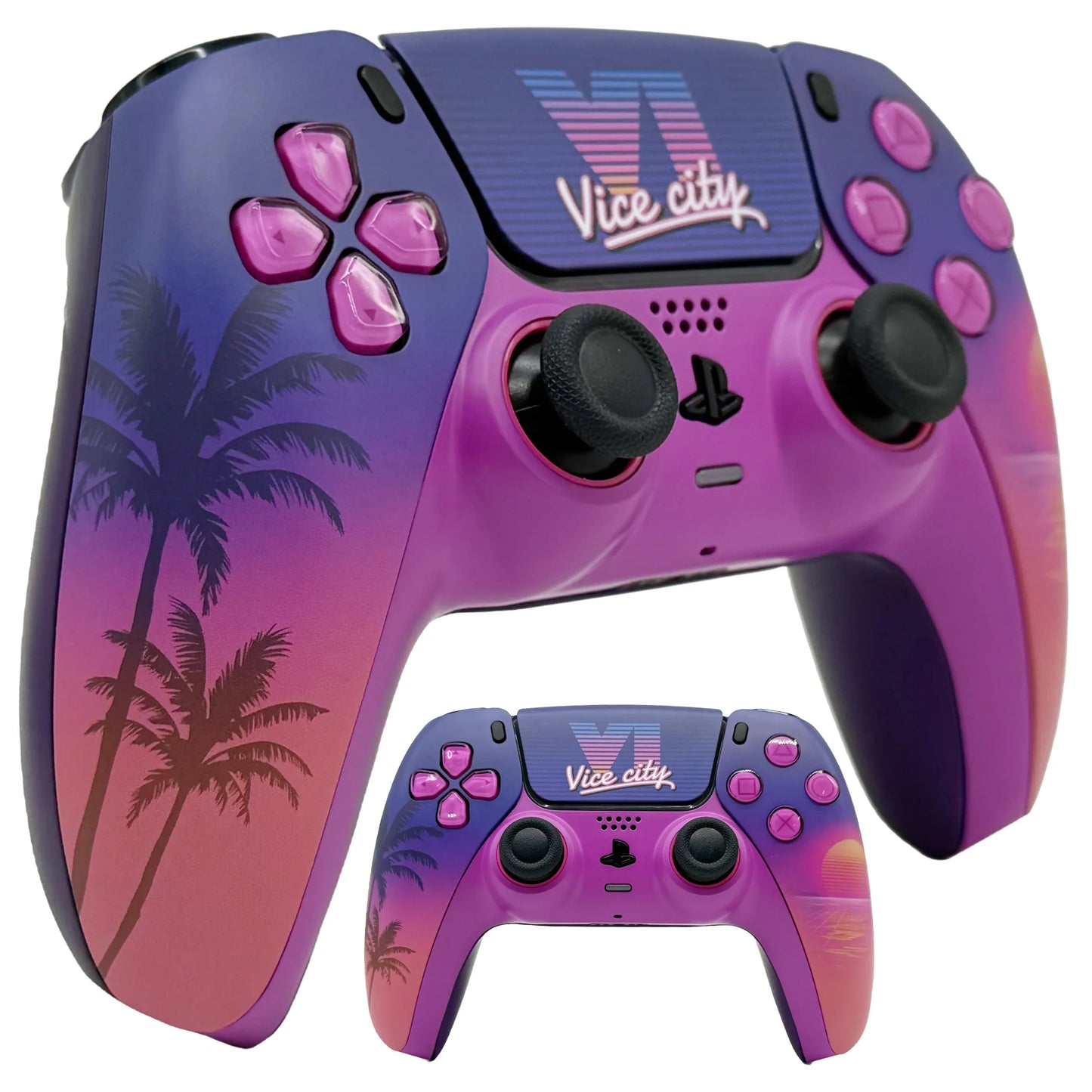 Sunset City PS5 Controller Shell included in the bundle