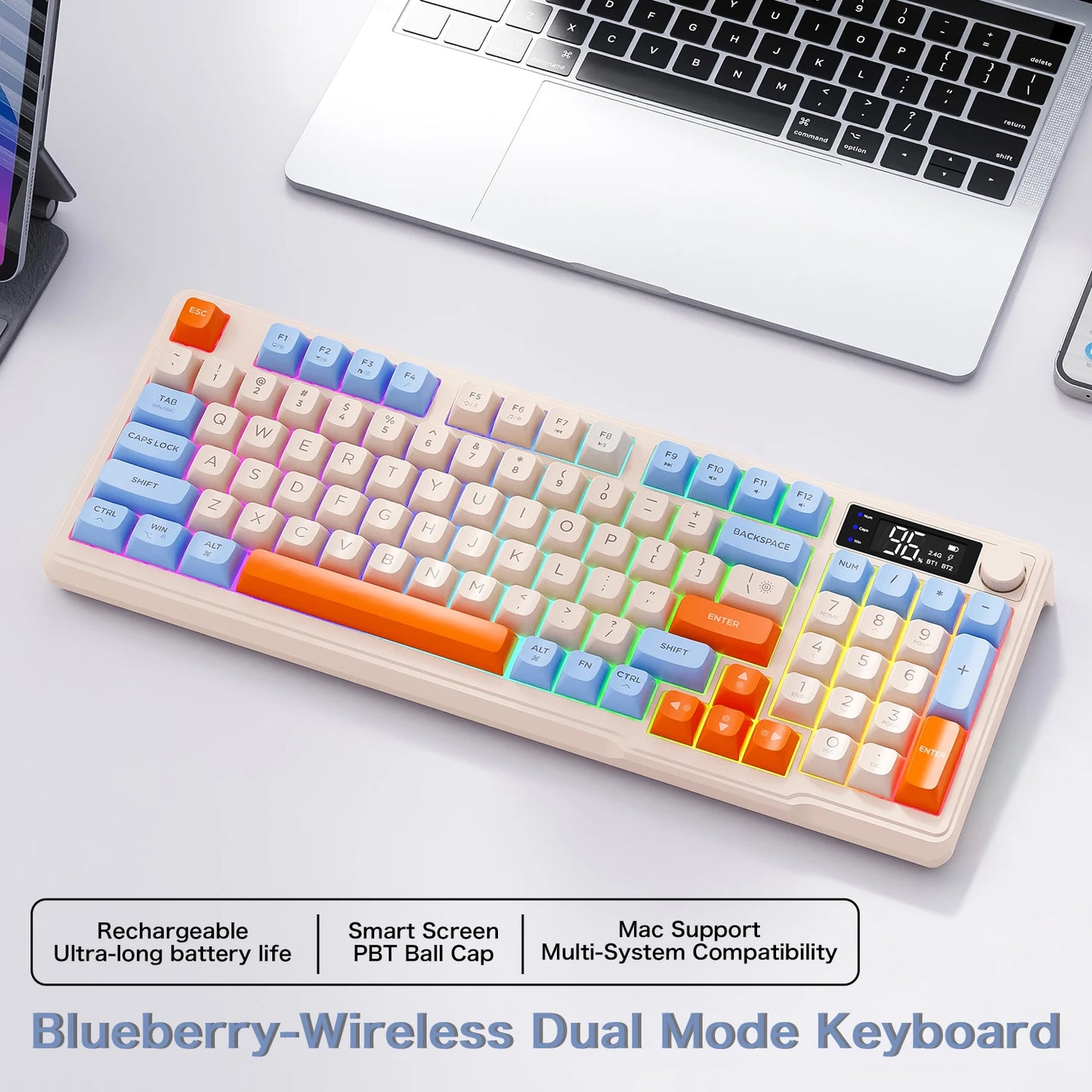 Smart Display Mechanical Keyboard