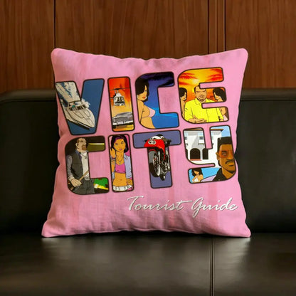 Neon City Cushion Cover