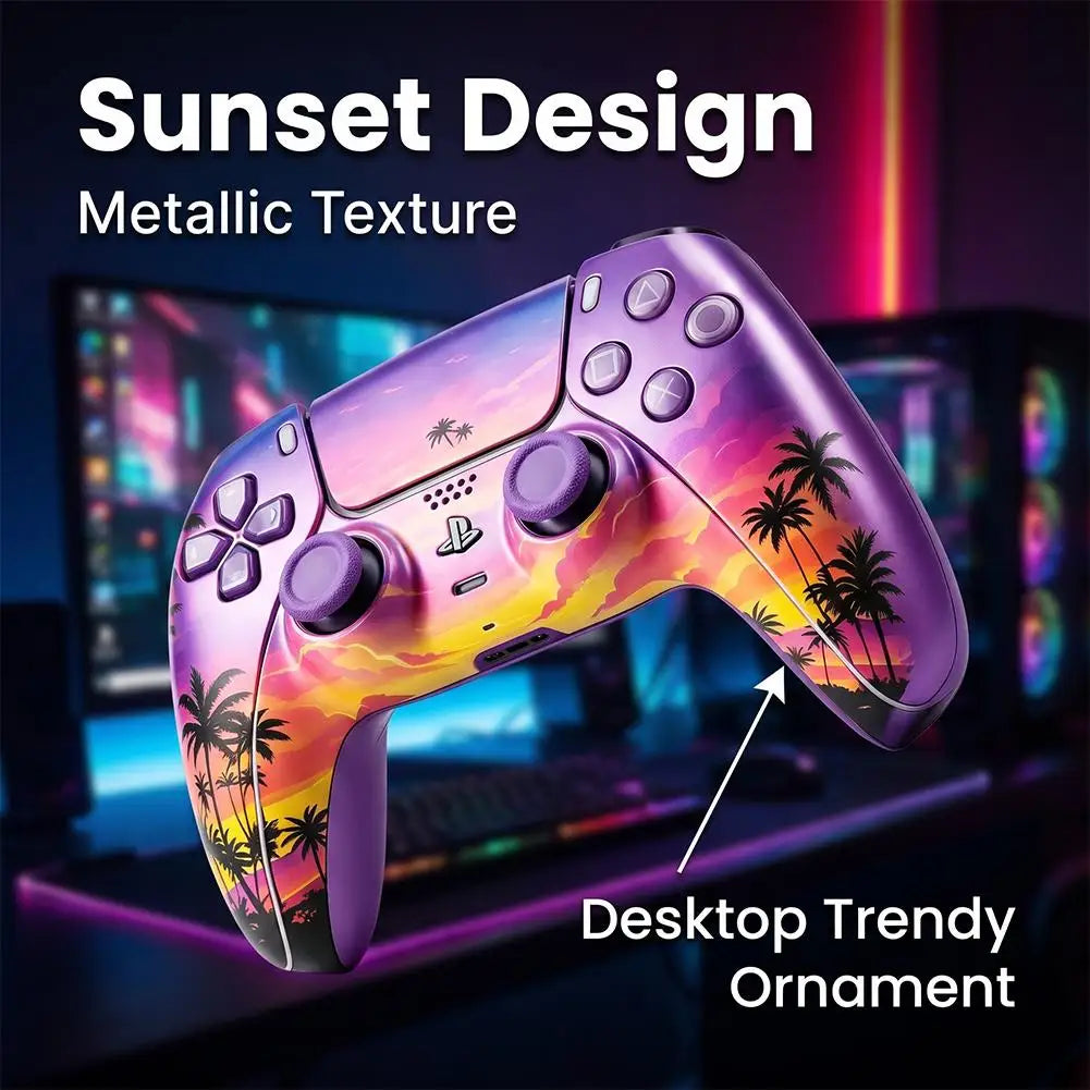 Neon City PS5 Controller Shell