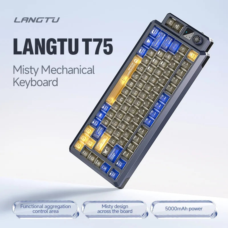 Crystal Transparent Mechanical Keyboard