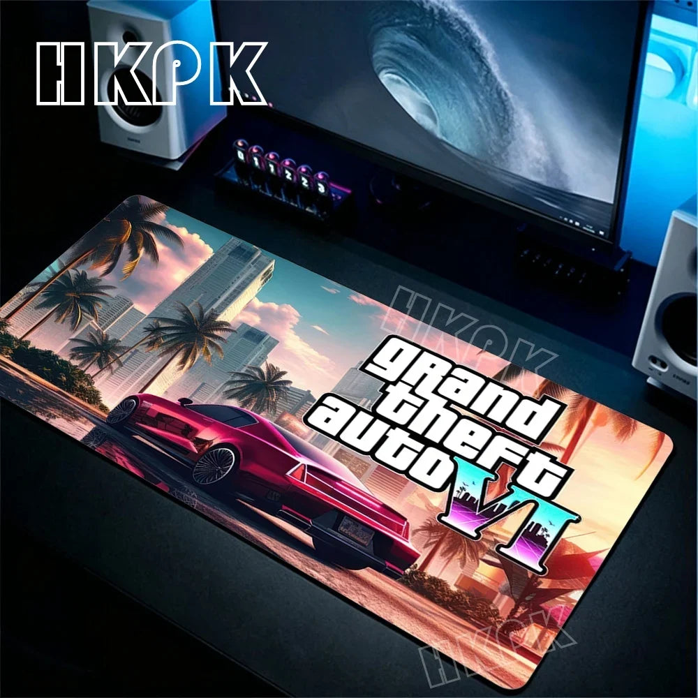 XXL gaming desk mat included in the bundle