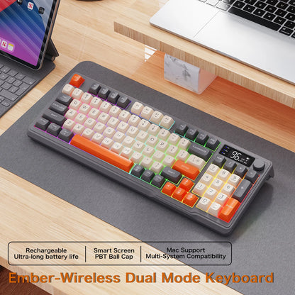 Smart Display Mechanical Keyboard