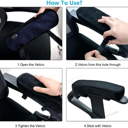 Memory Foam Armrest Pads