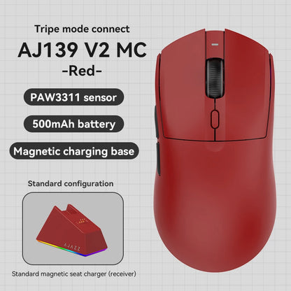 Wireless Gaming Mouse with RGB Charging Dock