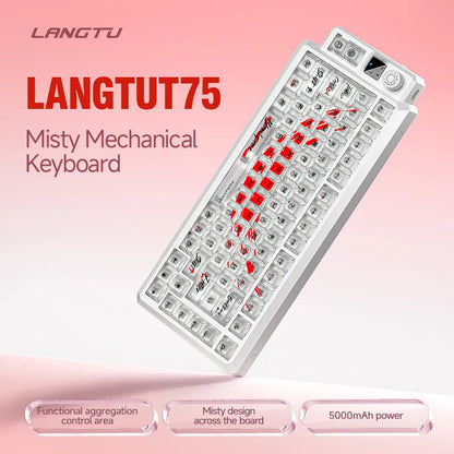 Crystal Transparent Mechanical Keyboard