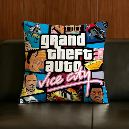 Neon City Cushion Cover