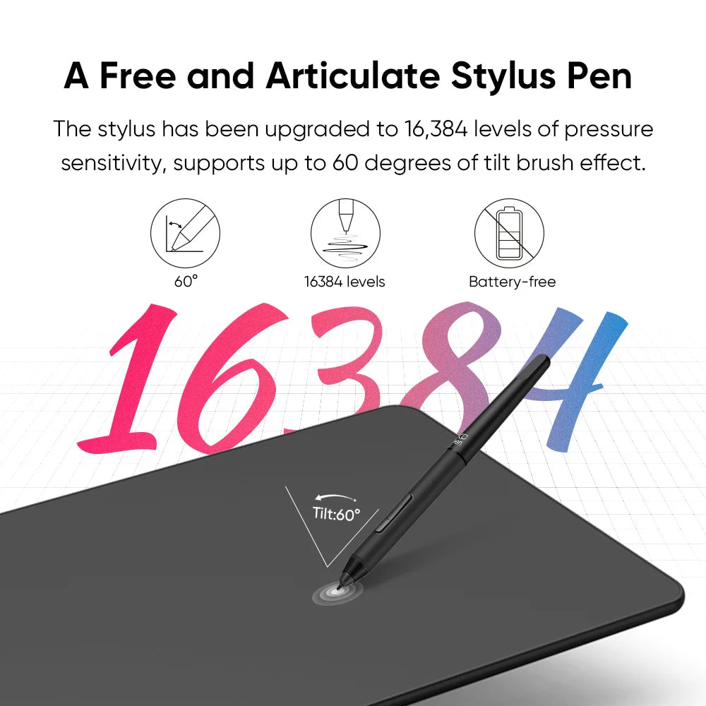 Pro Graphics Drawing Tablet 10"