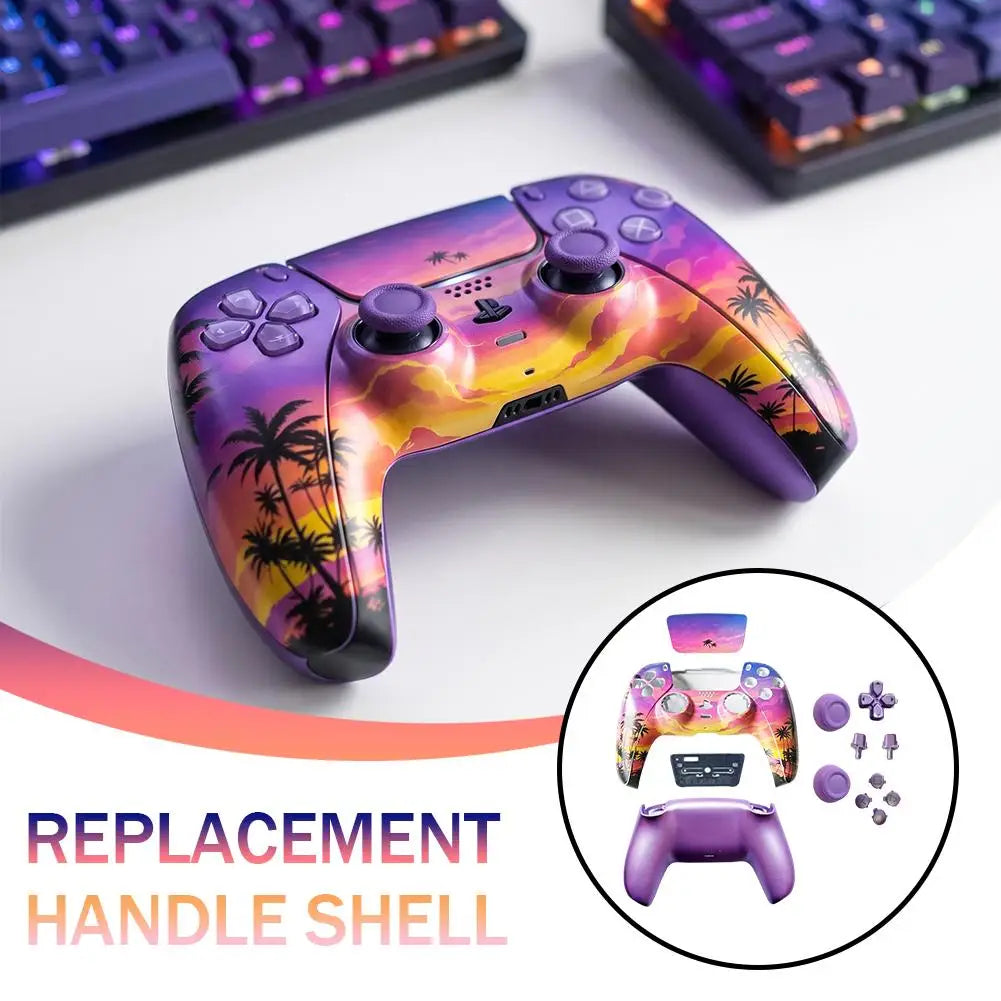 Neon City PS5 Controller Shell