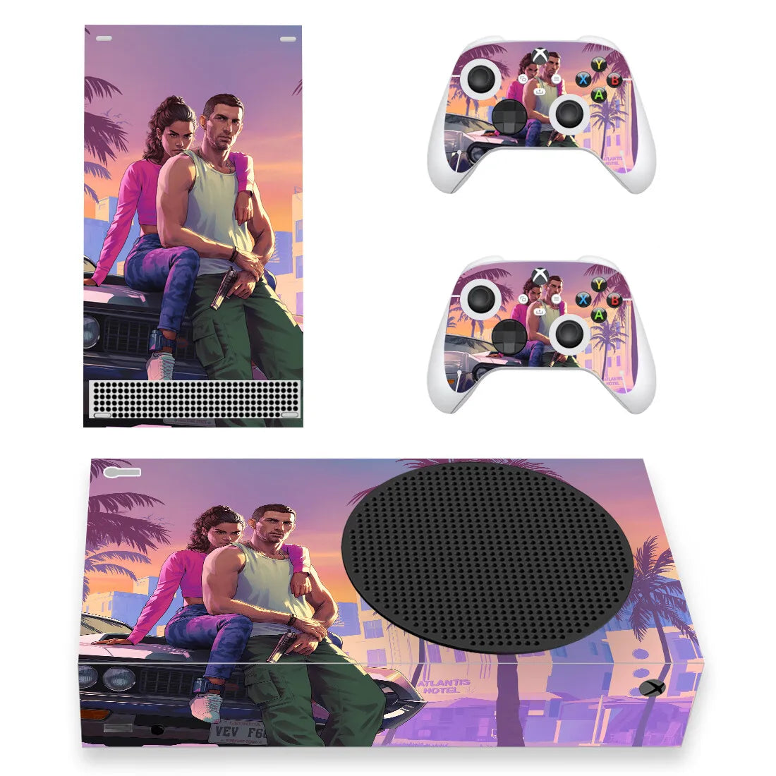 Neon City Xbox Series X/S Skin Wrap