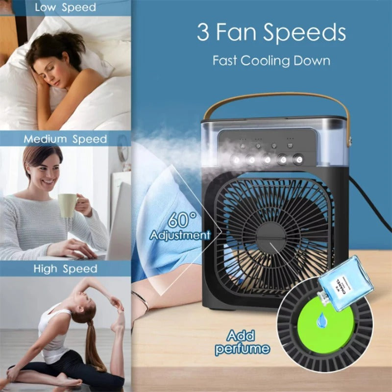CoolBreeze 3-in-1 USB Mini Air Cooler
