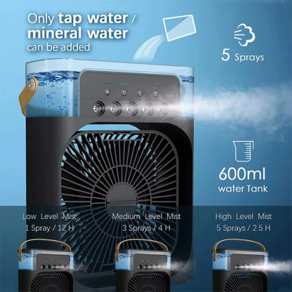 CoolBreeze 3-in-1 USB Mini Air Cooler