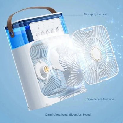 CoolBreeze 3-in-1 USB Mini Air Cooler