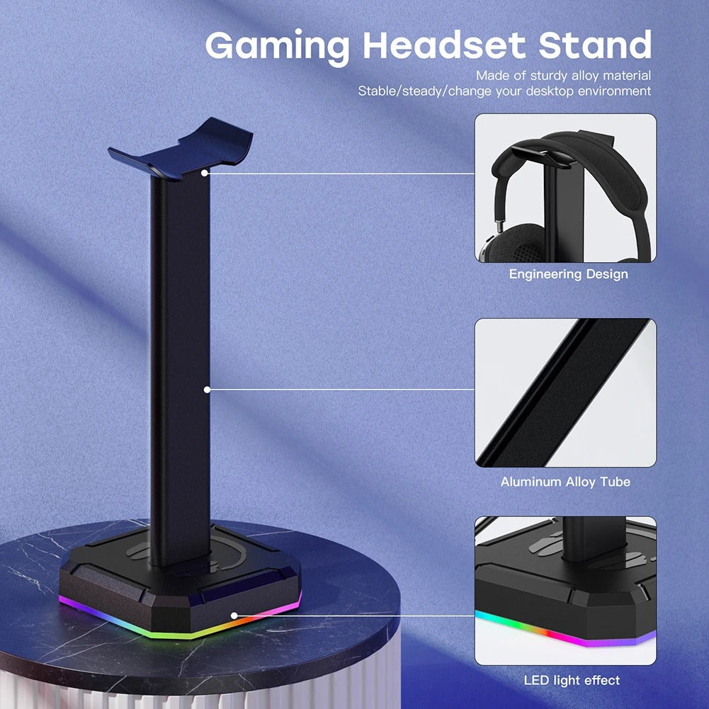 RGB Gaming Headset Holder
