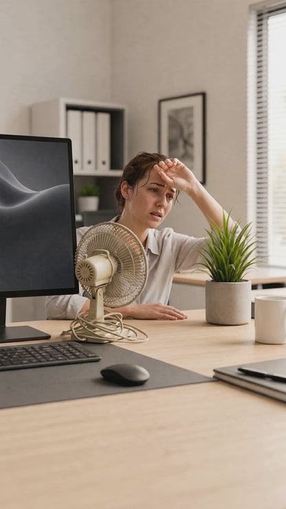 Foldable table Fan